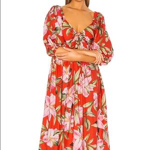 Mara Hoffman floral Violet dress XS